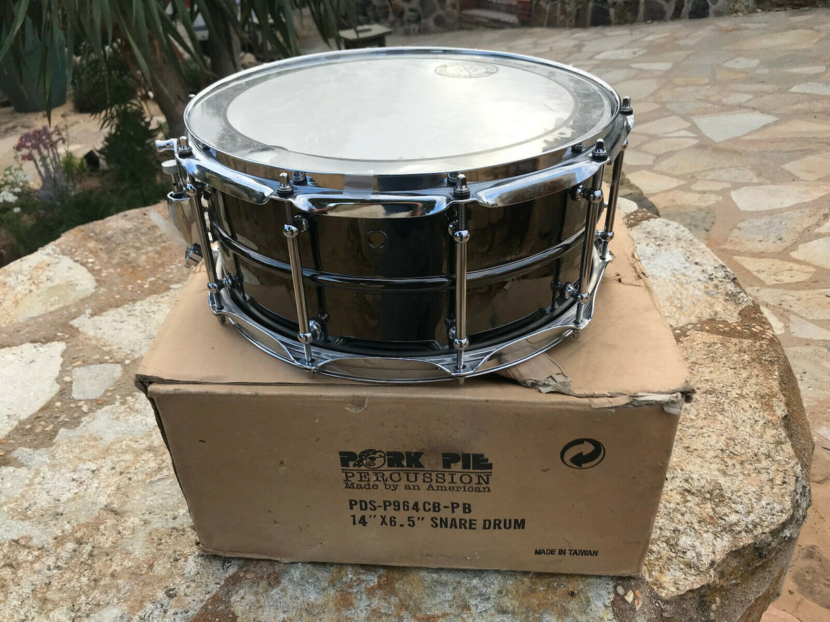 Pork pie big black snare drum hotsell