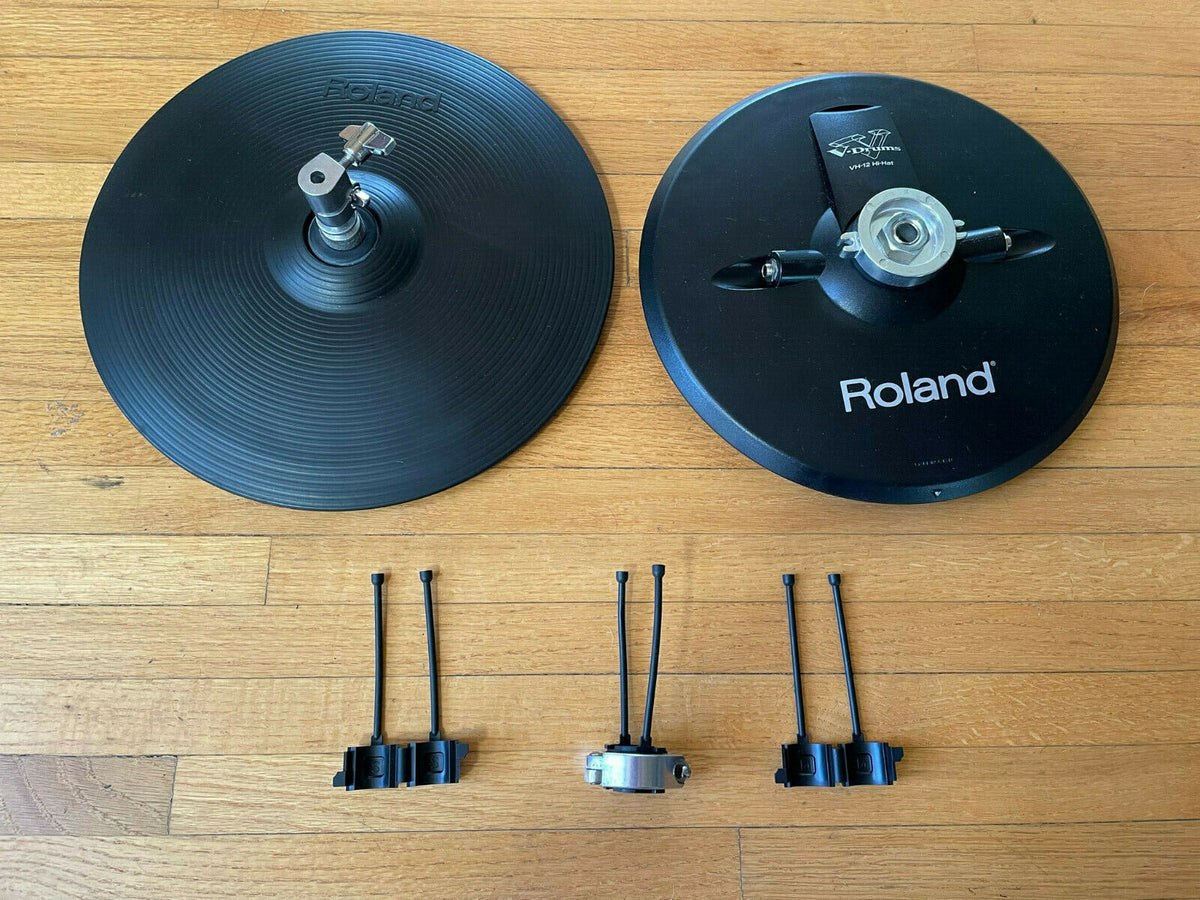 Roland VH-12 V-Hi-Hat - Black | Sweetwater