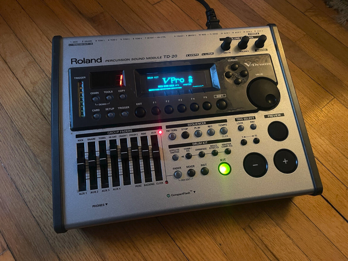 Roland TD20 Percussion Sound Module | zZounds