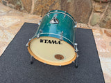 Tama Superstar Classic Aqua 22x18 Bass Drum - Maple Shell0