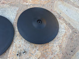 TWO PACK Roland CY-14  DRUM CRASH Black Cymbal Trigger CY14C2