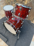 Ludwig Classic Maple "Downbeat" Outfit in Sunset Diamond Pearl 12x8,14x14,20x149