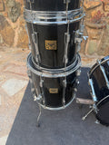 Tama Artstar Cordia Black 6pc Drum Set kit 10,12,13,16,24 Birch + Cordia!!5