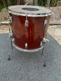 Tama Superstar Mahogany 18 x 16 Vintage 80's Floor Tom Drum !!