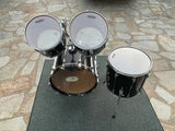 VIntage Tama Granstar II 4pc Drum Set Kit Black 22x16,12x11,13x12,16x16