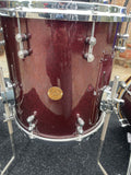 Gretsch New Classic Maple 6pc Drum Set kit Jazz Size kick 18" -Merlot Sparkle EX