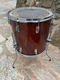 Tama Superstar Mahogany 16 x 16 Vintage 80's Floor Tom Drum !!