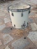 Tama Superstar 80's WHITE 16x16" Floor Tom Drum10