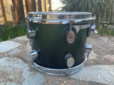 PDP MX Maple Green To Black Fade 10 x 8 Tom Drum - Rash spots