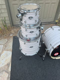 Pearl Export 4pc Drum Set kit in Slipstream White5
