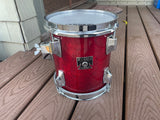 Tama Superstar Cherry 8x9 Vintage 80's Tom Drum !!