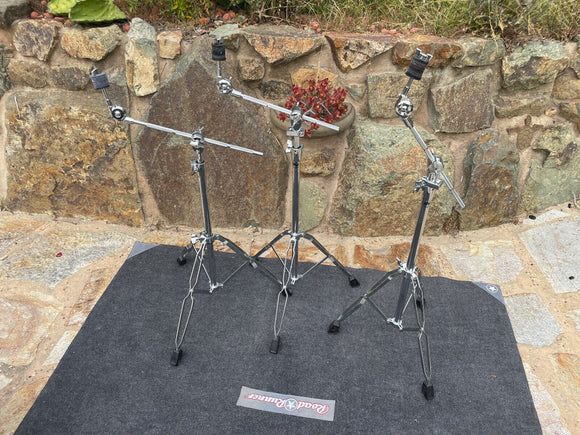 THREE PACK DW 3000 Series Boom Cymbal Stands