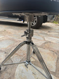 Pork Pie Round Drum Throne - Solid Black1