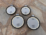 FOUR PACK Roland PDX-8 + PDX-6 Dual Trigger Mesh Head V Drum Pad PDX80