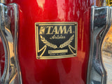 RARE TAMA ARTSTAR CORDIA CANDY APPLE RED TOM SET !!
