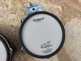 TWO PACK Roland PD-85 BK Dual Mesh V Drum Pad PD85 PD-85bk1