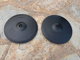 TWO PACK Roland CY-14  DRUM CRASH Black Cymbal Trigger CY14C0