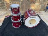 Yamaha Stage Custom Advantage 4pc Drum Set Kit 22x17,10x9,12x10,14x12