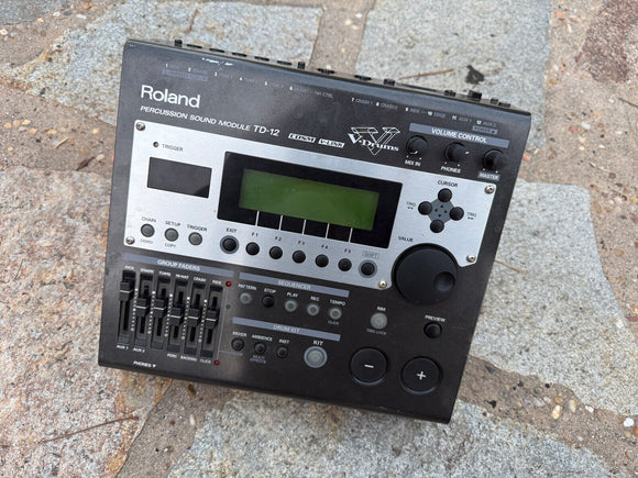 Roland Td-12 V Drum Module Brain with MANUAL!!