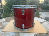 Tama Superstar Candy Apple Red CAR 13x12 Tom Drum 80's6