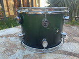 PDP MX Maple Green To Black Fade 12 x 9 Tom Drum - Rash Spots
