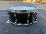 Yamaha MSD14AF Anton Fig 14x6" Maple Snare - Black Lacquer - DIECAST HOOPS