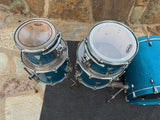 OCDP Newport Series Blue Sparkle 5pc Drum Set !!8