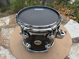 DW Collectors Piano Black Maple 10 x 9 Tom Drum Collector's - EXCELLENT8