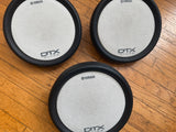 THREE PACK Yamaha XP70 7" DTX-PAD SILICONE for Snare and Tom1