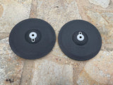 TWO PACK Yamaha PCY135 13" Three-Zone Electronic Crash drum Cymbal PCY-1350