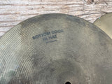 Zildjian Quick Beat TOP + ROCK hihat Bottom Hi hat Cymbals Pair1