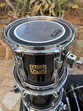 Tama Artstar Cordia Black 6pc Drum Set kit 10,12,13,16,24 Birch + Cordia!!18