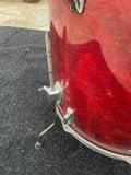 Tama Superstar Cherry 18x16" Floor Tom Drum 80's