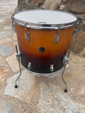 RARE Tama Superstar Sunburst FInish 18 x 16" Floor Tom Drum13