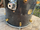 Yamaha Maple Custom 16x14 Tom Drum (16" diamter) - Black Maple1