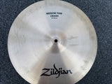VINTAGE Zildjian 16" Avedis Medium Thin Crash Cymbal -1026 grams1