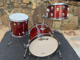 Ludwig Classic Maple "Downbeat" Outfit in Sunset Diamond Pearl 12x8,14x14,20x147