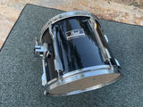 Pearl Export 12x10 Tom Drum - Black Finish Wrap