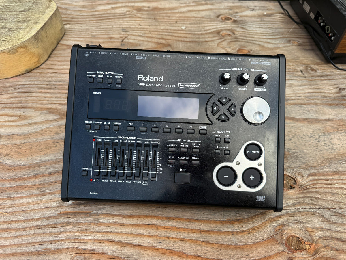 Td 30 Module Roland Roland Td-30 VDrum Module Brain td30 – Blakes Drum Shop