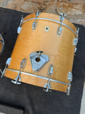 Ludwig Classic Maple 3 pc Drum Set kit -Natural Finish11