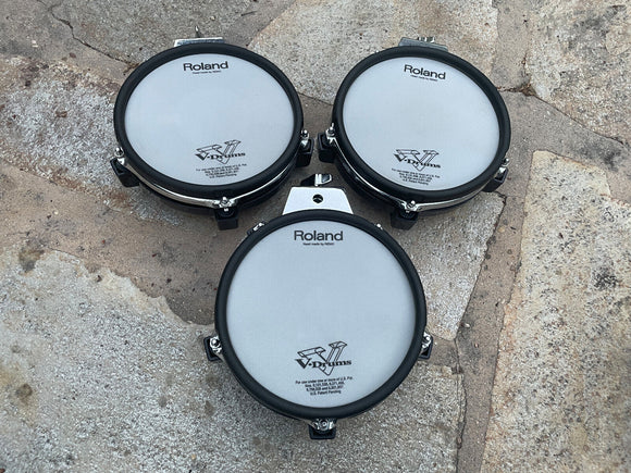 3x PACK Roland PD-85 BK Dual Mesh V Drum Pad PD85 PD-85bk
