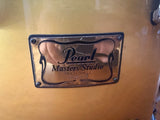 Pearl Masters Studio 14x11 Birch Natural - Extra holes from floor tom brackets1