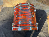 DW Collectors 22x18 Bass Drum Tiger Oyster Finish. Excellent3