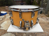 Rare Vintage Tama Superstar 14x8 Split Lug Mastercraft Snare Drum - Maple wood10