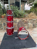 VIntage Tama Superstar Cherry Wine 5pc Drum Set kit 22,10,12,13,16