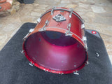 Tama Superstar CHERRY 24 x 16 Vintage 80's Bass Kick Drum