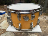 Rare Vintage Tama Superstar 14x8 Split Lug Mastercraft Snare Drum - Maple wood7