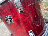 Vintage Tama Superstar Cherry Wine 5pc Drum Set kit 22,10,12,13,14,16,18 -GREAT!