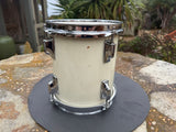 Tama Superstar 80's White Tom Drum - Birch Wood3