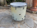 Vintage Slingerland 60's WMP White Marine Pearl 20x18 floor tom!! RARE